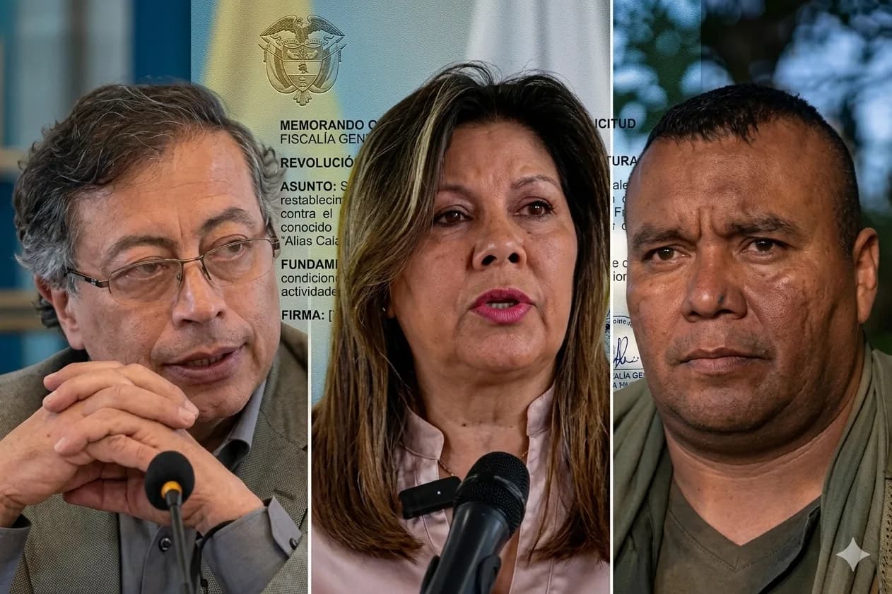 Fiscalía pide a Petro retirar estatus de paz a alias Calarcá por presuntos crímenes de guerra